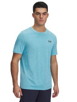 Under Armour - Blue Men Vanish Seamless Short Sleeve T-shirt