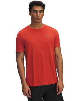 Under Armour - Orange Men Vanish Seamless Short Sleeve T-shirt