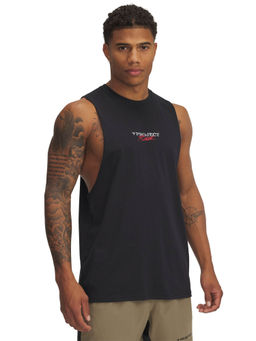 Under Armour - Black Men Project Rock Sleeveless Tank