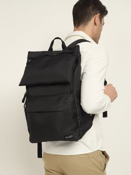 THE GUSTO - Globetrotter Black Backpack (L)
