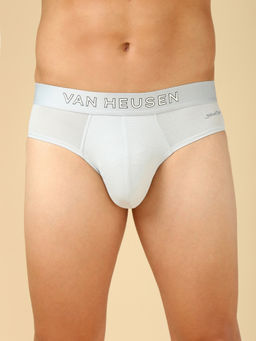 Van Heusen Innerwear - Men Grey Swift Dry & High Stretch Mesh Briefs