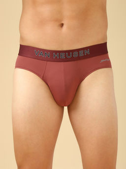 Van Heusen Innerwear - Men Wild Ginger Swift Dry & High Stretch Mesh Briefs