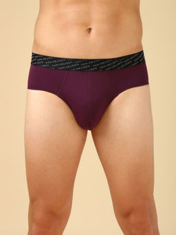 Van Heusen Innerwear - Men Ultra Violet 4 Way Stretch & 3D Logo Waistband Briefs