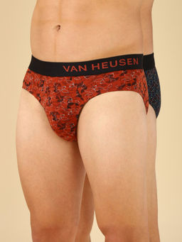 Van Heusen Innerwear - Printed & Body Defining Fit Briefs (CPS-44-45) (Pack of 2)