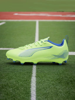 Puma - Ultra 5 Play Fg/Ag Jr Unisex Green Football Shoes