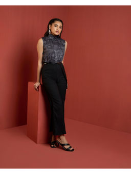 QONA - Women Waleri Jumpsuit Black