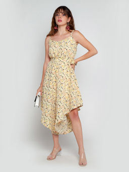 Zink London - Womens Multicolor Printed Jumpsuit