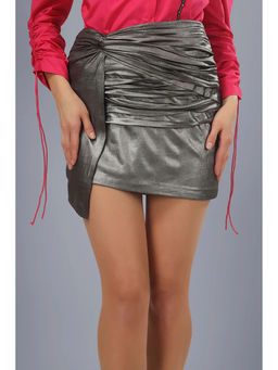Kayjay by Kritika Jain - Metallic Mini Skirt