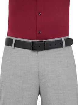 Tommy Hilfiger - Men Reversible Leather Belt Alvaro - Black & Tan