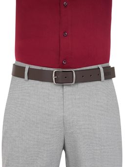 Aeropostale - Men Leather Belt Woodbridge - Brown