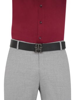 Tommy Hilfiger - Men Reversible Leather Belt Arklow - Black & Brown