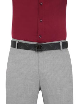 Tommy Hilfiger - Men Reversible Leather Belt Bishop - Black & Brown