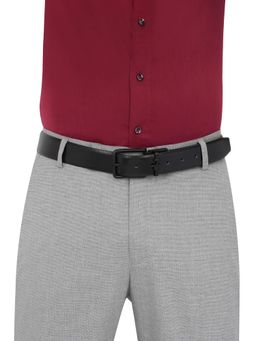 Tommy Hilfiger - Men Reversible Leather Belt Boyle - Black & Tan