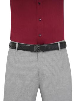 Tommy Hilfiger - Men Webbing Belt Buford - Black