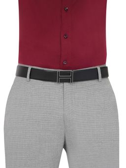 Tommy Hilfiger - Men Reversible Leather Belt Camak - Brown & Black