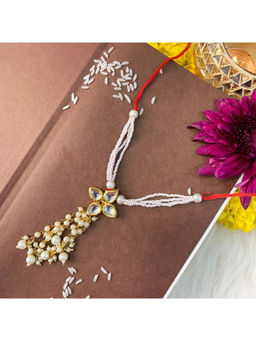 I Jewels - Pearl Hanging Lumba Bracelet