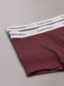 Calvin Klein - Multi-Color-Color Solid Mid Rise Trunks (Pack Of 2)