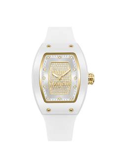 Palm Angels - 3 Hand Stainless Steel Gp Silver White Mirror Dial Dial Watch - Pmwlm0002504 (M)
