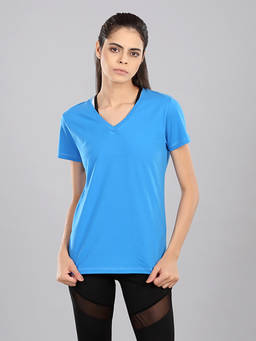 Kica - Hex Cotton Top - Blue