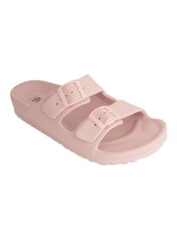 MOZAFIA - Womens Pink Sliders