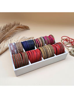 La Trove - Cream Luxury 8 Slot Bangle Organizer Tray