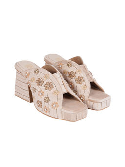 Veruschka By Payal Kothari - Diana Sandals Beige