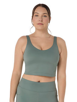 ASICS - Monument Green Nagino Flex Bra Top