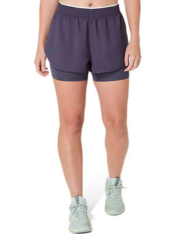 ASICS - Womens Indigo Fog Match Shorts
