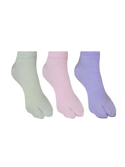 Supersox - Women Plain Thumb Socks (Pack of 3)