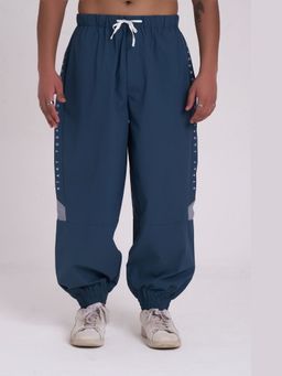 Muvazo - Blue Catalyst Panelled Jogger