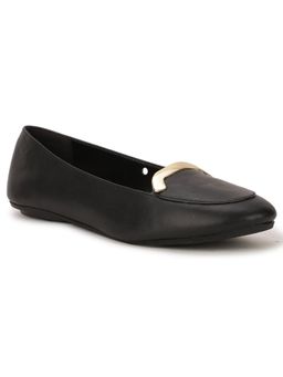 Bata - Solid Black Ballerina