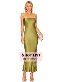 SNDYS - X Revolve Angel Strapless Midi Dress