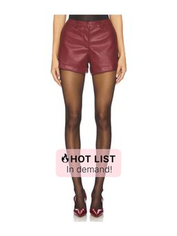 SNDYS - x REVOLVE Wendy Faux Leather Shorts