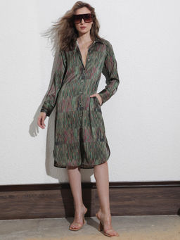 RAREISM - Reign Olive Dark Dress