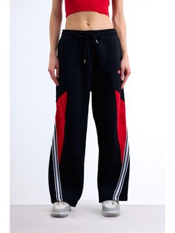 Bonkers Corner - Black Blended Embroidered Pant