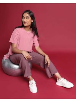 Blissclub - Women Lavender Move All Day Pants Regular with Adjustable Drawstring