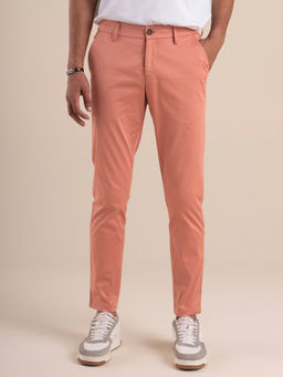 Andamen - Contessa Regular Fit Peach Chinos