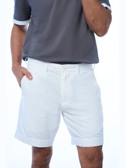 TERRA LUNA - White Jan Khadi Shorts