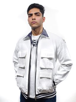 RISING AMONG - Multicolour Reversible Terra Jacket