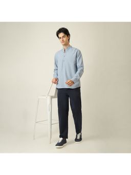 Saltpetre - Blue Men Relaxed Fit Shirt with Chinos