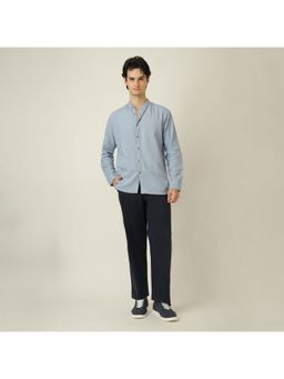 Saltpetre - Blue Men Relaxed Fit Shirt with Chinos