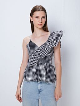 Cover Story - Gingham Check Cami Top