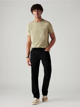 Levi's - Men Black Cotton Jeans