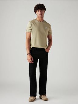 Levi's - Men Black Cotton Jeans