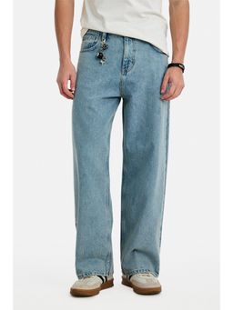 Snitch - Men Blue Cotton Jeans