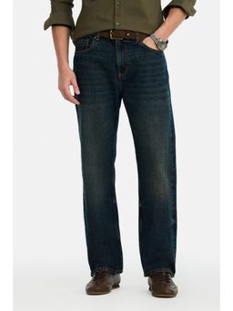Snitch - Men Blue Cotton Jeans