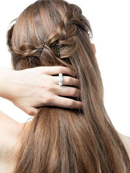 Odette - Pearl and Diamond Ring