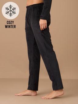 Nykd by Nykaa - Velour Pants - NYS048 - Jet Black