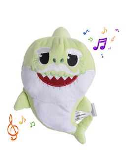 Baby Shark - Plush Singing Plush Toy 8 Inch Grandpa Shark for Kids of 1 Year+