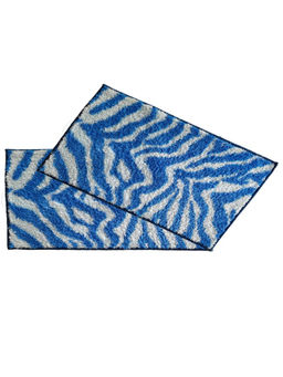 Athom Living - Blue Trendz Easy Home Designer Soft Anti Slip Bath Mats (Pack Of 2) (M)